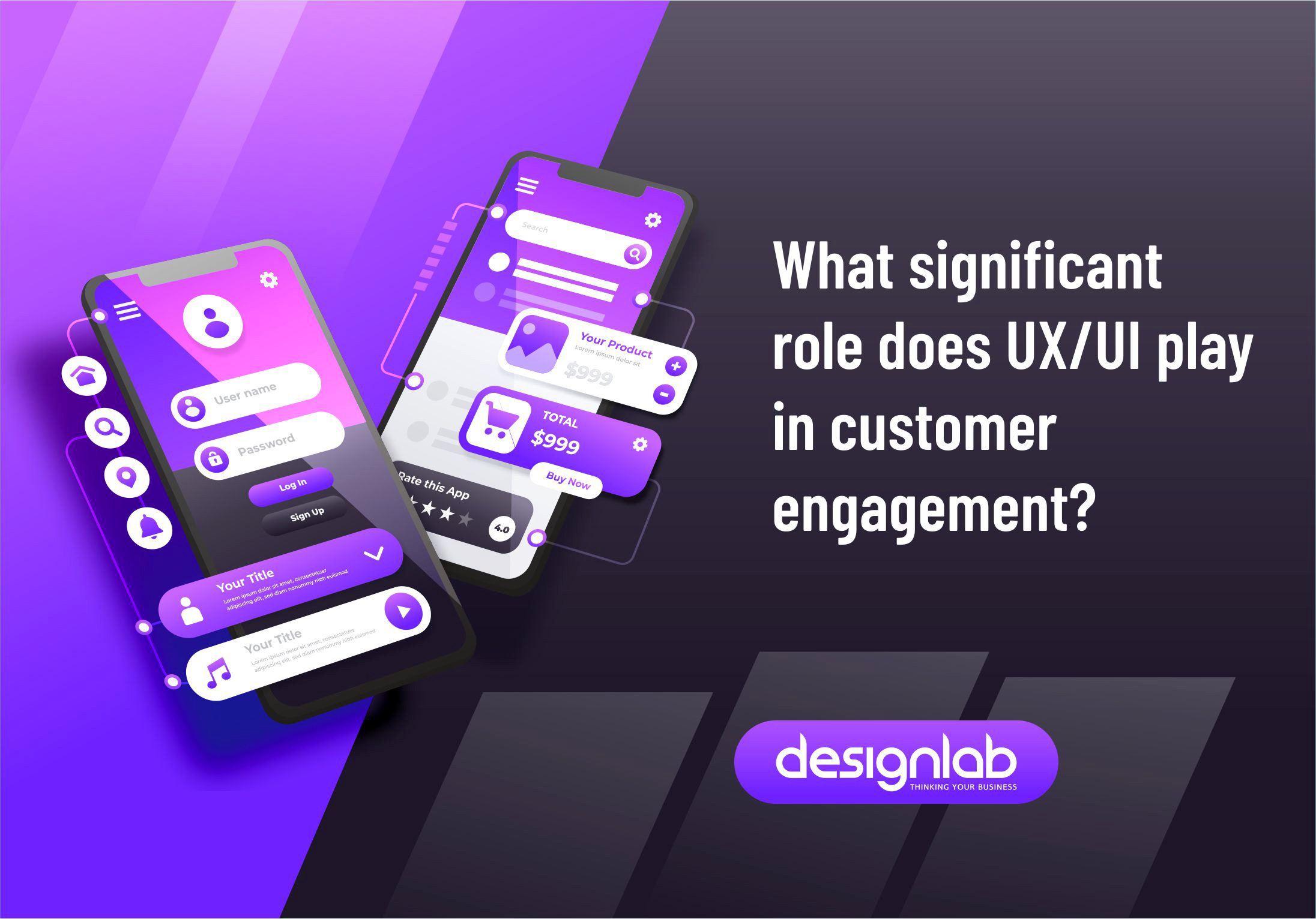 What significant role does UX/UI play in customer engagement? | DesignLab